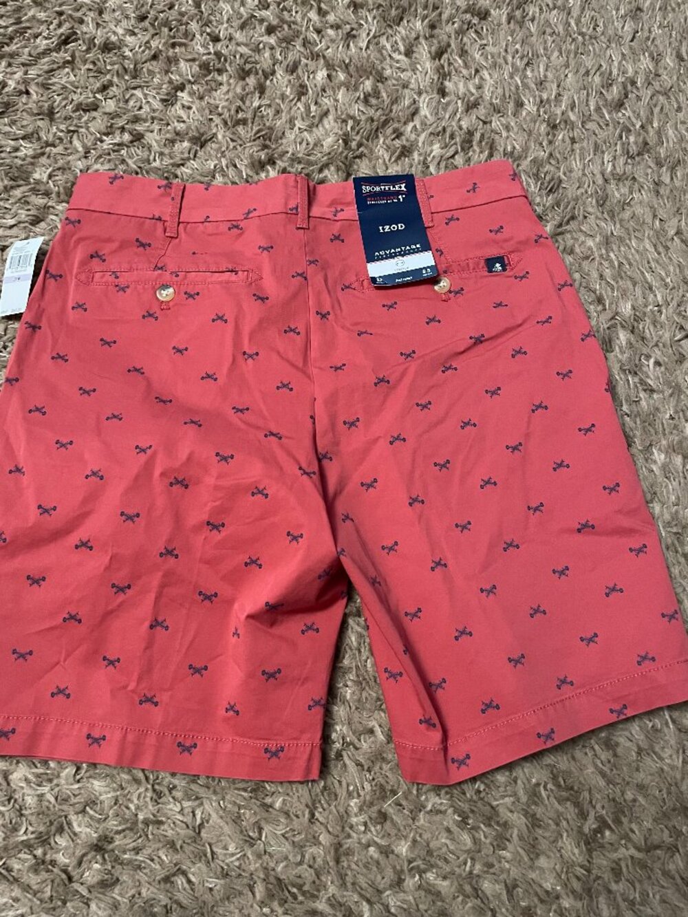 NWT men's Izod golf shorts